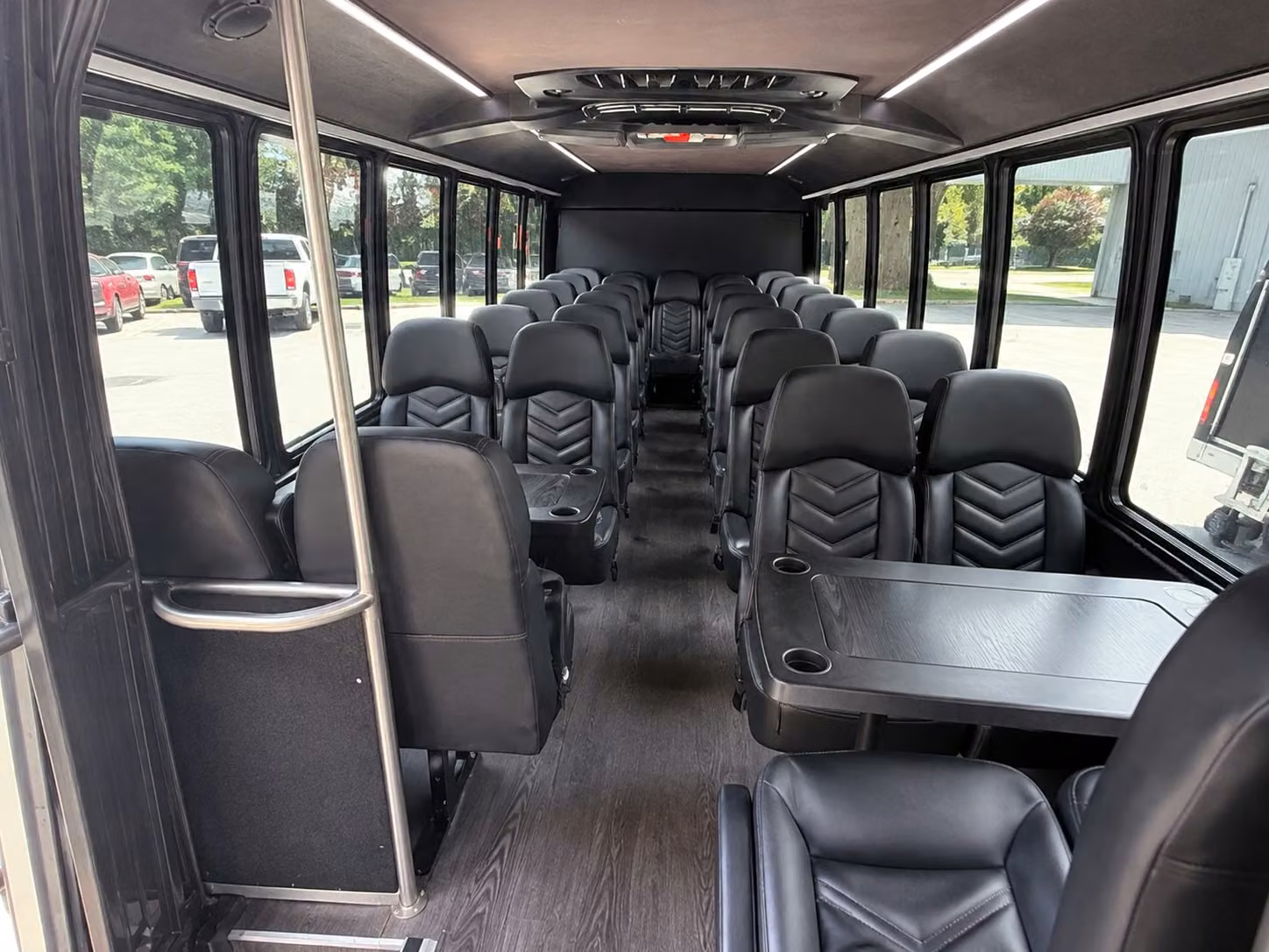 18 passenger minibus inside