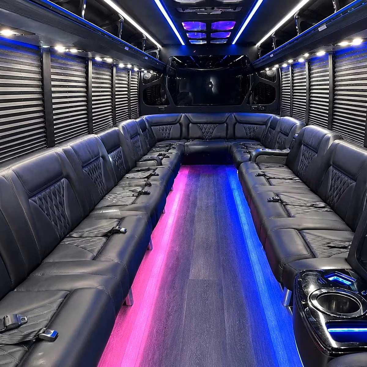 party bus interior