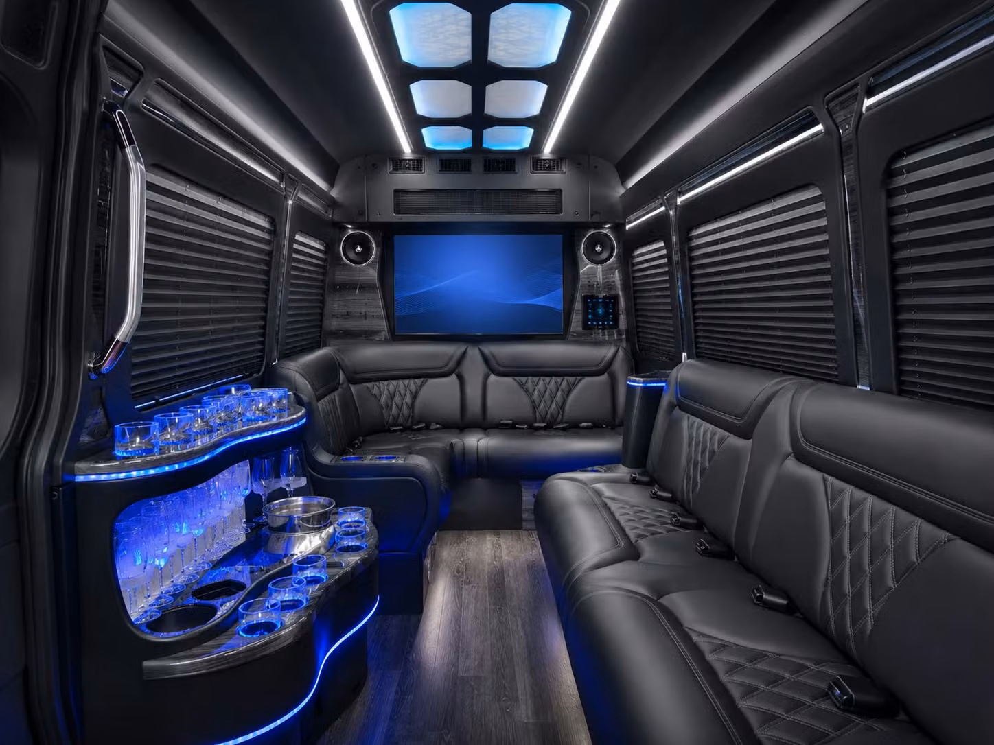 sprinter limousine inside